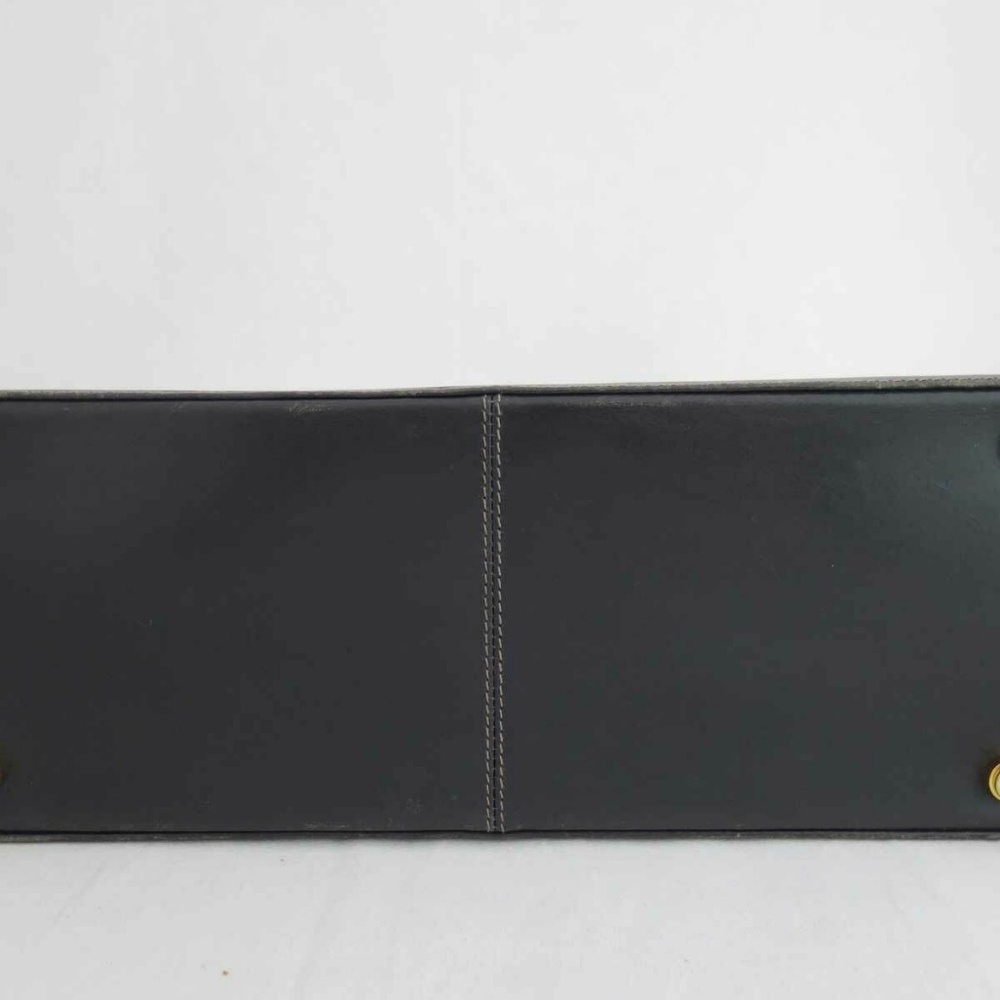 Salvatore Ferragamo Shoulder Bag Black Leather lizard embossed - Picture 4 of 8